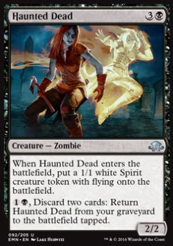 Haunted Dead - Eldritch Moon (Uncommon) [EMN-92]