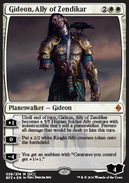 Gideon, Ally of Zendikar - San Diego Comic-Con 2016 Promos (Mythic) [CC16-2]