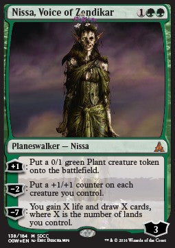 Nissa, Voice of Zendikar - San Diego Comic-Con 2016 Promos (Mythic) [CC16-5]