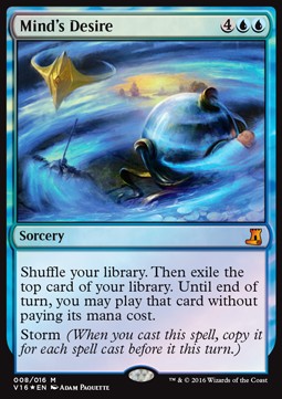 Mind's Desire - From the Vault: Lore (Mythic) [V16-8]