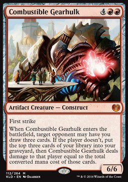 Combustible Gearhulk - Kaladesh (Mythic) [KLD-112]