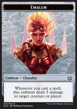 Chandra, Torch of Defiance Emblem - Kaladesh (Token) [KLD-T10]