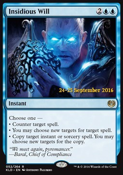 Insidious Will - Kaladesh: Promos (Rare) [PKLD-52]