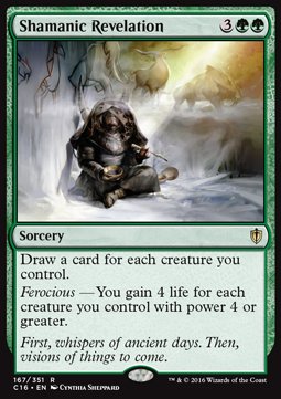 Shamanic Revelation - Commander 2016 (Rare) [C16-167]