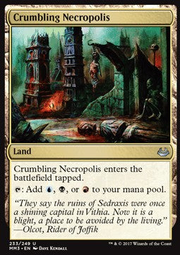 Crumbling Necropolis - Modern Masters 2017 (Uncommon) [MM3-233]