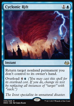 Cyclonic Rift - Modern Masters 2017 (Rare) [MM3-35]