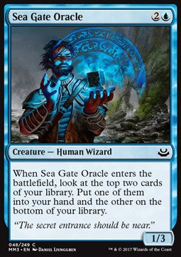 Sea Gate Oracle - Modern Masters 2017 (Common) [MM3-48]