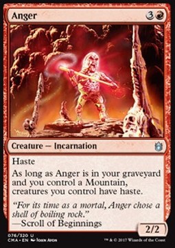 Anger - Commander Anthology (Uncommon) [CMA-76]