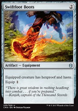Swiftfoot Boots - Commander Anthology (Uncommon) [CMA-233]