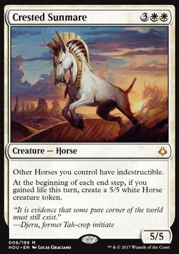 Crested Sunmare - Hour of Devastation (Mythic) [HOU-6]