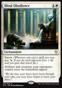 Blind Obedience - Commander 2017 (Rare) [C17-57]
