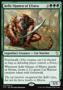 Jedit Ojanen of Efrava - Commander 2017 (Rare) [C17-153]