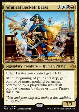 Admiral Beckett Brass - Ixalan: Promos (Mythic) [PXLN-217]