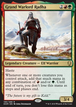 Grand Warlord Radha - Dominaria (Rare) [DOM-195]