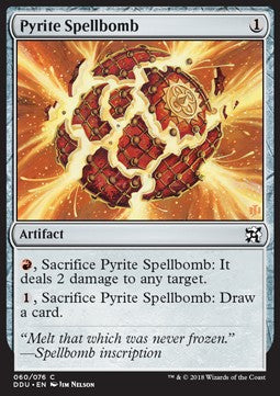 Pyrite Spellbomb - Duel Decks: Elves vs. Inventors (Common) [DDU-60]