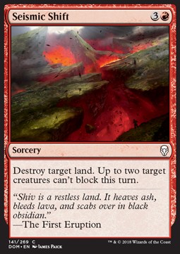 Seismic Shift - Dominaria (Common) [DOM-141]