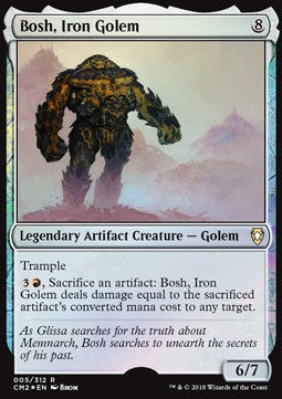 Bosh, Iron Golem - Commander Anthology II (Rare) [CM2-5]