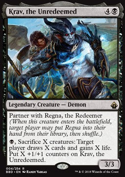 Krav, the Unredeemed - Battlebond (Rare) [BBD-4]