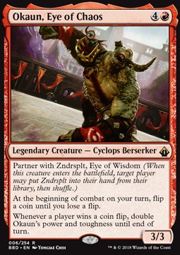 Okaun, Eye of Chaos - Battlebond (Rare) [BBD-6]