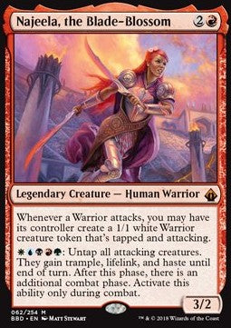 Najeela, the Blade-Blossom - Battlebond (Mythic) [BBD-62]