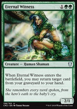 Eternal Witness - Commander Anthology II (Uncommon) [CM2-136]