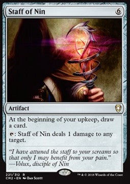 Staff of Nin - Commander Anthology II (Rare) [CM2-221]