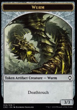 Wurm Token (Artifact 3/3 Deathtouch)