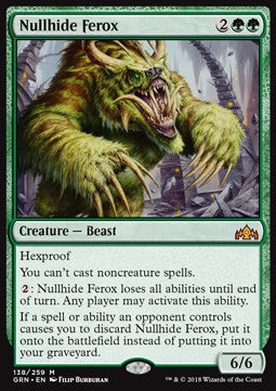 Nullhide Ferox - Guilds of Ravnica (Mythic) [GRN-138]