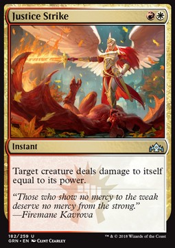 Justice Strike - Guilds of Ravnica (Uncommon) [GRN-182]