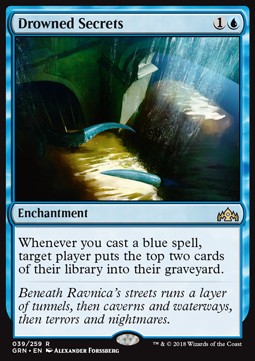 Drowned Secrets - Guilds of Ravnica (Rare) [GRN-39]