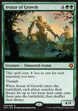 Avatar of Growth - Magic Game Night (Mythic) [GNT-5]