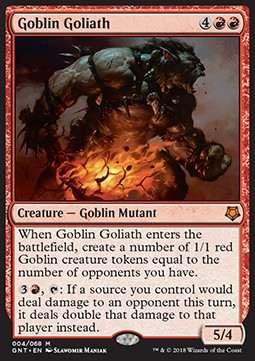 Goblin Goliath - Magic Game Night (Mythic) [GNT-4]