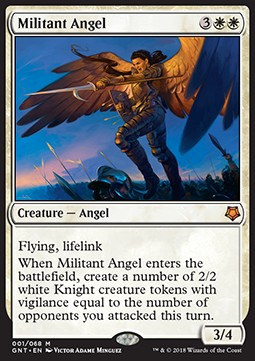 Militant Angel - Magic Game Night (Mythic) [GNT-1]