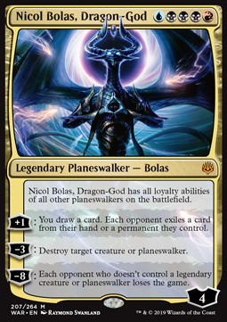 Nicol Bolas, Dragon-God - War of the Spark (Mythic) [WAR-207]