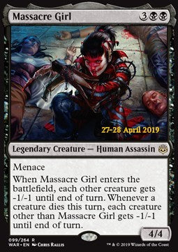 Massacre Girl - War of the Spark: Extras (Rare) [XWAR-99]