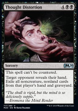 Thought Distortion - Core 2020 (Uncommon) [M20-117]
