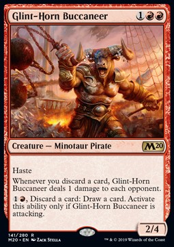 Glint-Horn Buccaneer - Core 2020 (Rare) [M20-141]