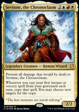 Sevinne, the Chronoclasm (V.1) - Commander 2019 (Mythic) [C19-49]