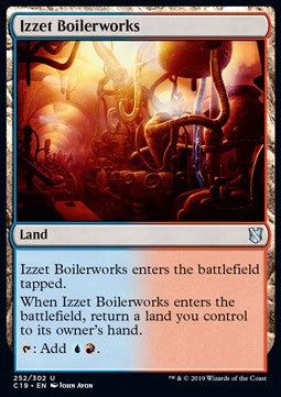Izzet Boilerworks - Commander 2019 (Uncommon) [C19-252]