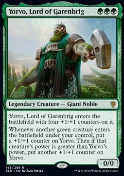 Yorvo, Lord of Garenbrig - Throne of Eldraine (Rare) [ELD-185]