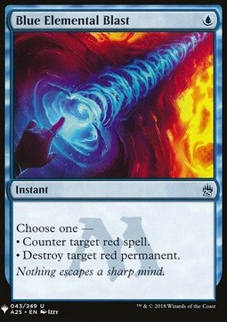 Blue Elemental Blast - Mystery Booster (Uncommon) [MYS-43]