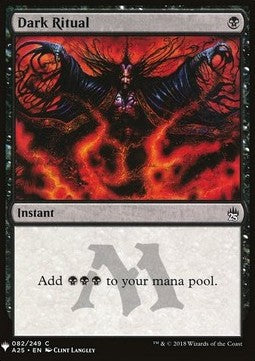 Dark Ritual - Mystery Booster (Common) [MYS-82]