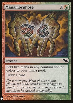Manamorphose - Mystery Booster (Common) [MYS-211]
