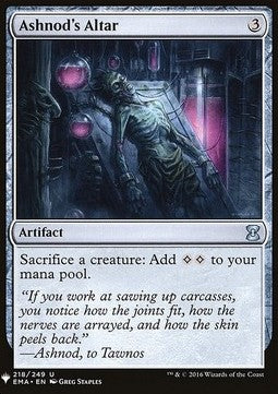 Ashnod's Altar - Mystery Booster (Uncommon) [MYS-218]