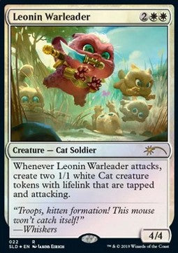 Leonin Warleader - Secret Lair Drop Series (Rare) [SLD-22]