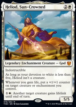 Heliod, Sun-Crowned - Theros Beyond Death (Mythic) [THB-18]