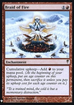 Braid of Fire - Mystery Booster (Rare) [MYS-78]