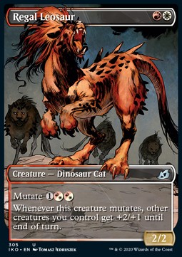 Regal Leosaur - Ikoria: Lair of Behemoths: Extras (Uncommon) [XIKO-305]