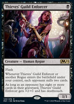 Thieves' Guild Enforcer - Core 2021 (Rare) [M21-125]