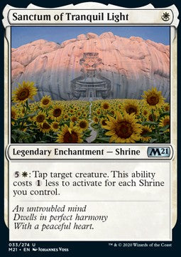 Sanctum of Tranquil Light - Core 2021 (Uncommon) [M21-33]